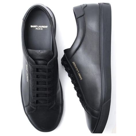 ysl sneakers andy|andy sneakers in leather .